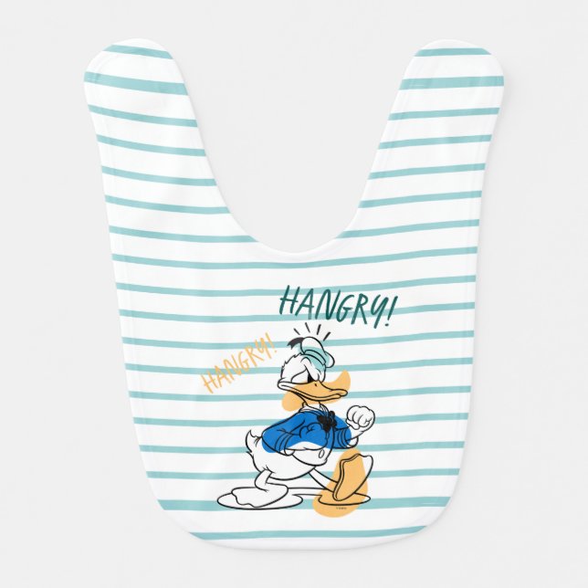 Donald Duck | Hangry Hangry Baby Bib (Front)