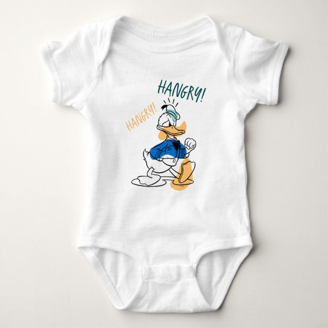 Donald Duck | Hangry Hangry Baby Bodysuit (Front)