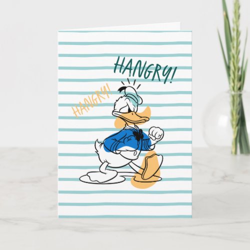 Donald Duck  Hangry Hangry Card