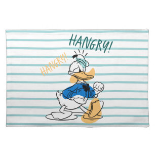 Donald Duck Hangry Hangry Cloth Placemat
