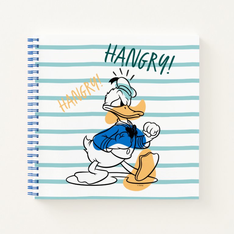 Donald Duck | Hangry Hangry Notebook