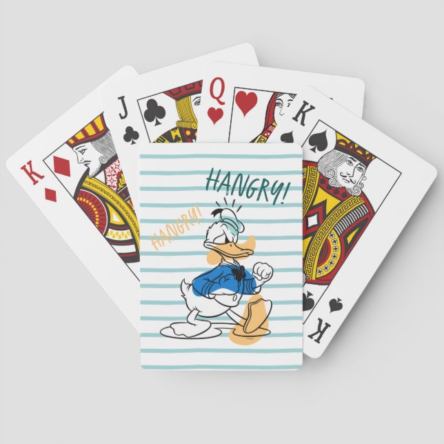 Donald Duck | Hangry Hangry Playing Cards (Back)