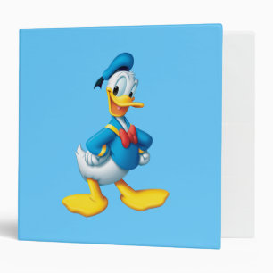 Donald Duck Happy 3 Ring Binder