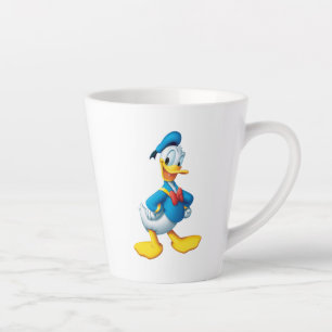 Donald Duck Happy Latte Mug