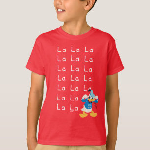 Donald Duck Holiday La La T-Shirt