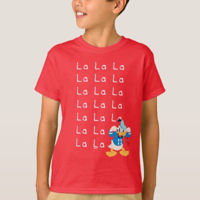 Donald Duck Holiday La La T-Shirt