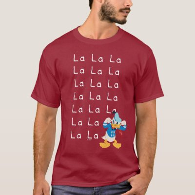 Donald Duck Holiday La La T-Shirt