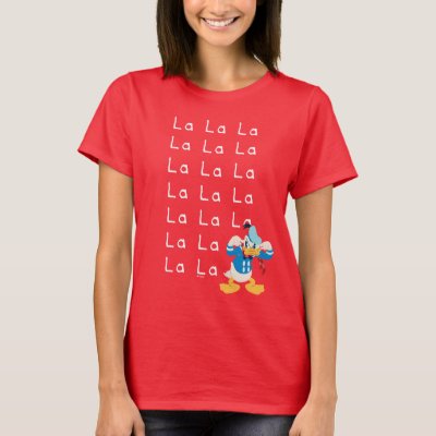 Donald Duck Holiday La La T-Shirt