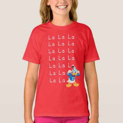 Donald Duck Holiday La La T-Shirt