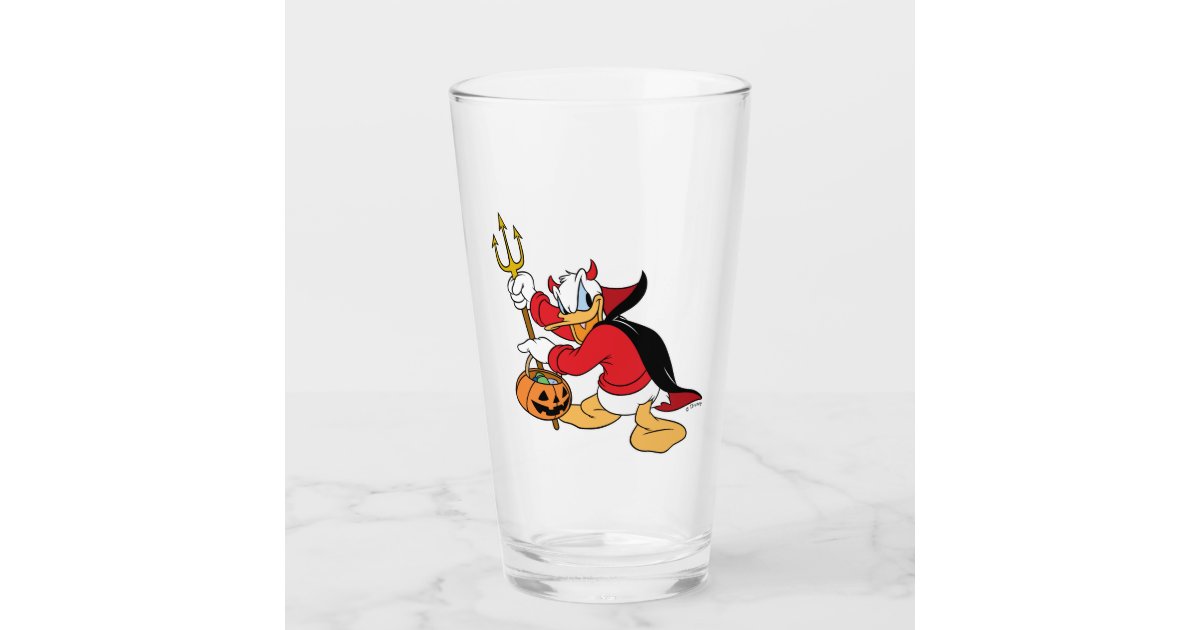 Disney Cartoon Mickey Minnie Mouse Glass Cup Cute Donald Duck