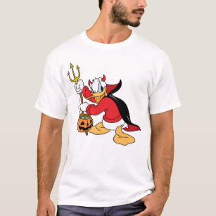 Donald Duck in Devil Costume T-Shirt