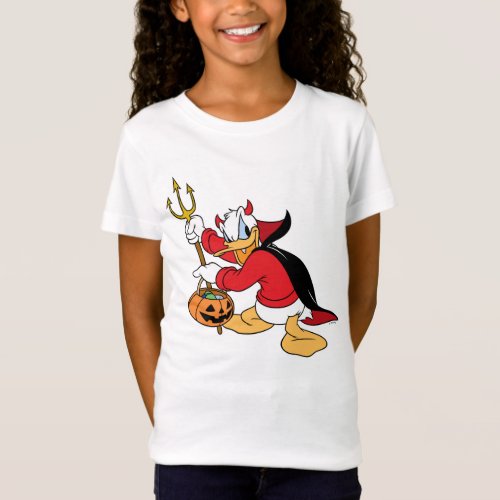 Donald Duck in Devil Costume T_Shirt