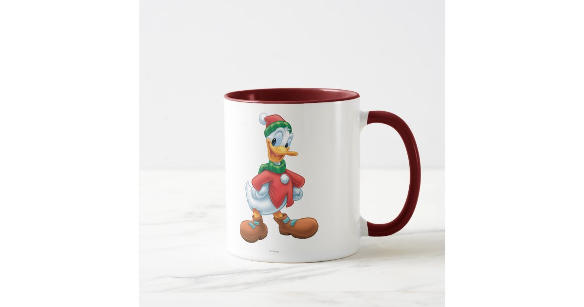 Disney Mickey Mouse Vintage Mugs Cute Cartoon Donald Duck Coffee