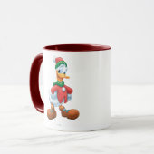 Donald Duck in Winter Clothes Mug (Front Left)