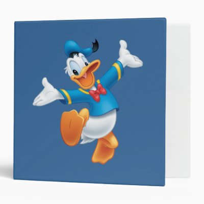 Donald Duck | Jumping 3 Ring Binder