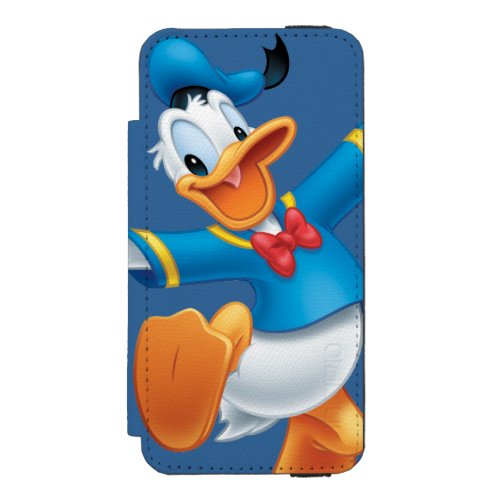 Donald Duck  Jumping iPhone SE55s Wallet Case