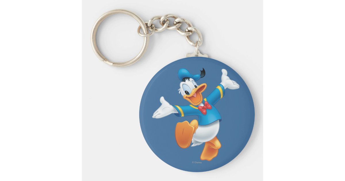 donald duck plush keychain