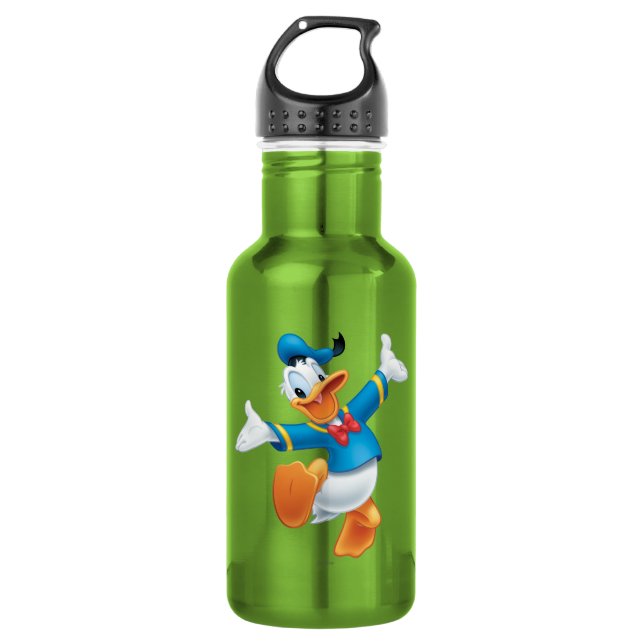 Donald Duck | Jumping Stainless Steel Water Bottle (Front)