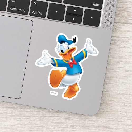 Donald Duck  Jumping Sticker