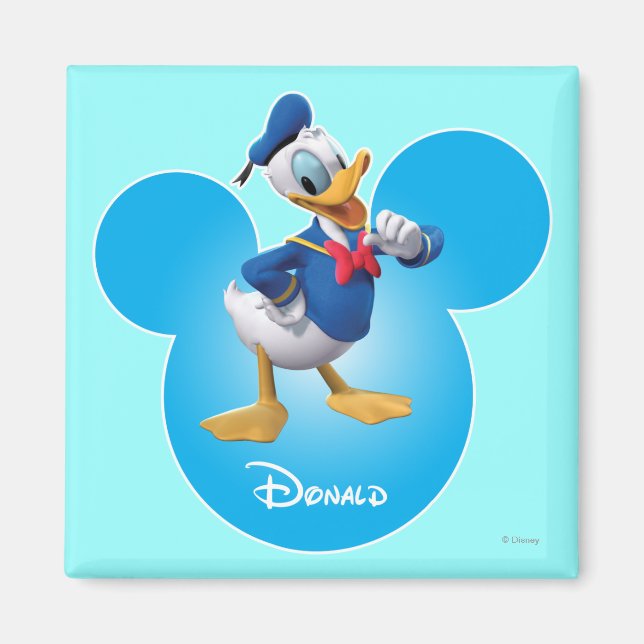 Donald Duck Magnet (Front)