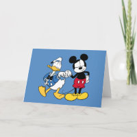 Donald Duck & Mickey Fist Bump