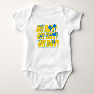 Donald Duck & Mickey Fist Bump Oh Boy! Baby Bodysuit