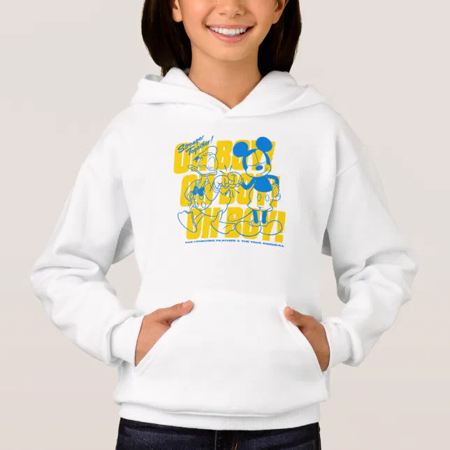 Donald Duck & Mickey Fist Bump Oh Boy! Hoodie | Zazzle