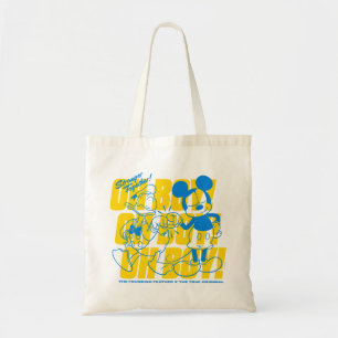 Donald Duck & Mickey Fist Bump Oh Boy! Tote Bag