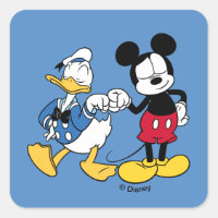 Donald Duck & Mickey Fist Bump