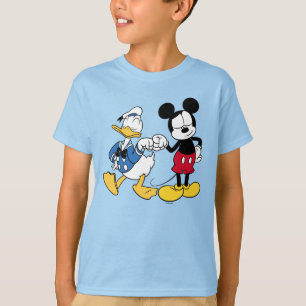 Donald Duck & Mickey Fist Bump T-Shirt