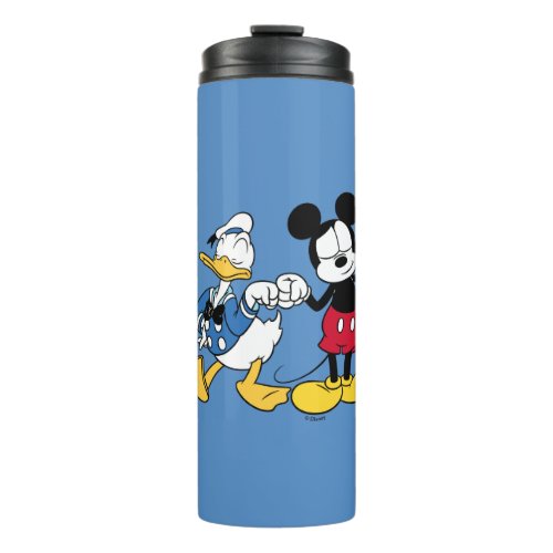 Donald Duck  Mickey Fist Bump Thermal Tumbler