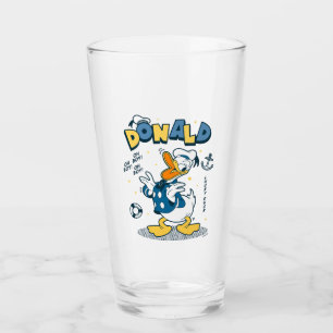 Donald Duck Oh Boy! Oh Boy! Lucky Duck Glass