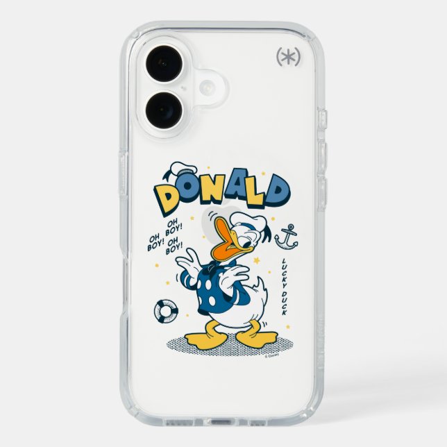 Donald Duck | Oh Boy! Oh Boy! Lucky Duck Speck iPhone Case (Front)