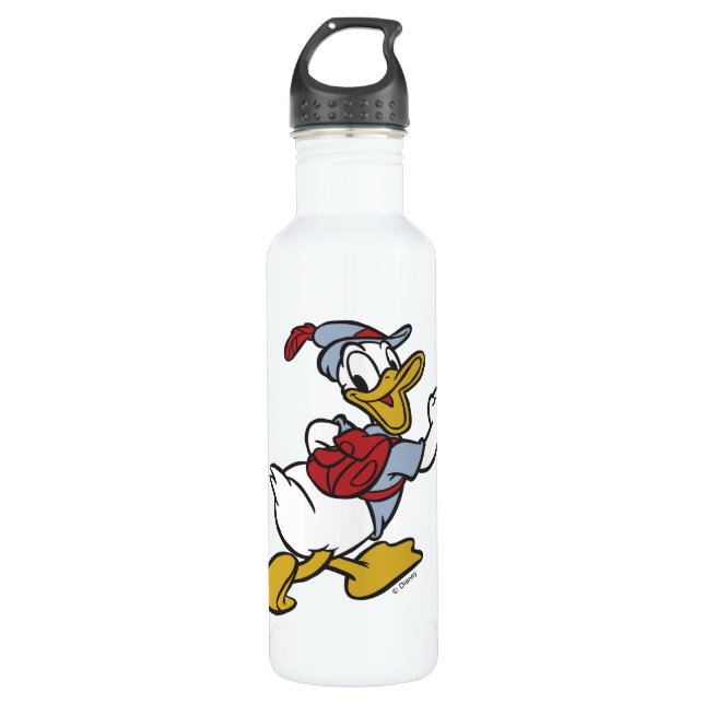 Donald Duck | Outdoor Donald Stainless Steel Water Bottle (Front)
