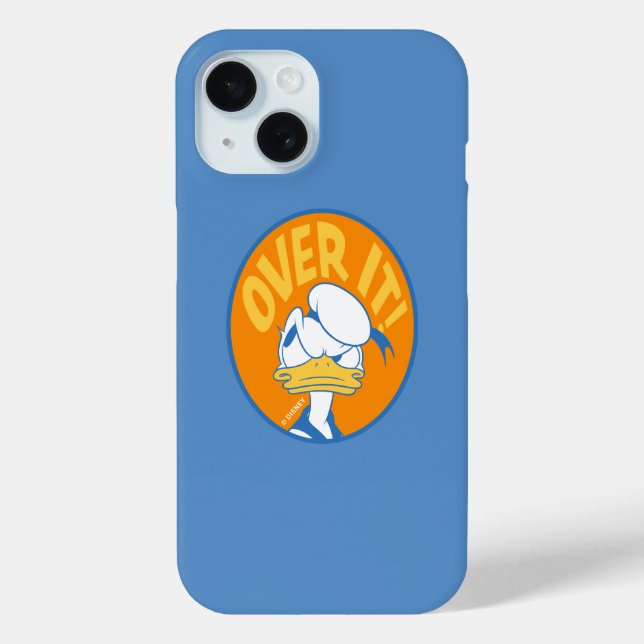 Donald Duck Over It! Case-Mate iPhone Case (Back)