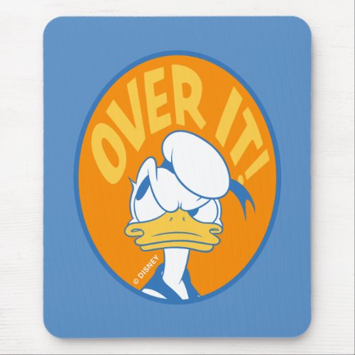 Donald Duck Over It Mouse Pad