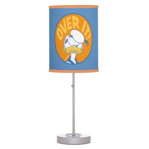 Donald Duck Over It Table Lamp