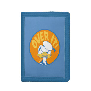 Donald Duck Over It! Tri-fold Wallet