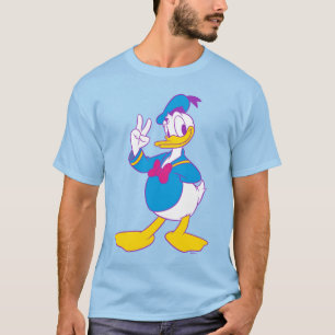Donald Duck Peace Sign T-Shirt
