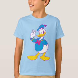 Donald Duck Peace Sign T-Shirt