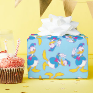 Donald Duck Peace Sign Wrapping Paper