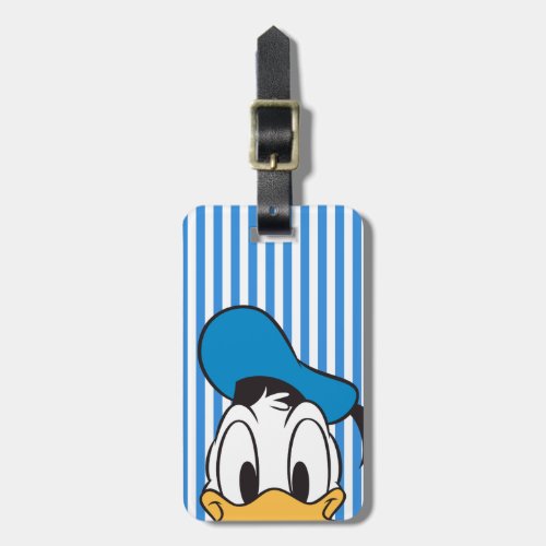 Donald Duck  Peek_a_Boo Luggage Tag