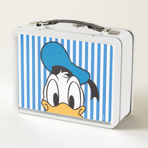 Donald Duck  Peek_a_Boo Metal Lunch Box