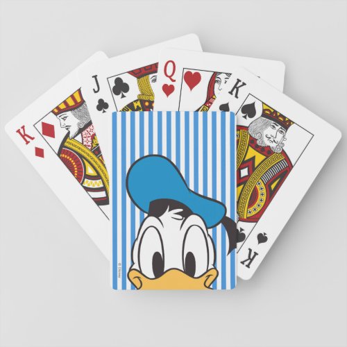 Donald Duck  Peek_a_Boo Poker Cards
