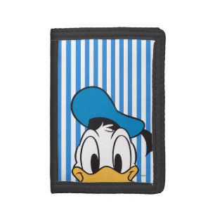 Donald Duck   Peek-a-Boo Tri-fold Wallet
