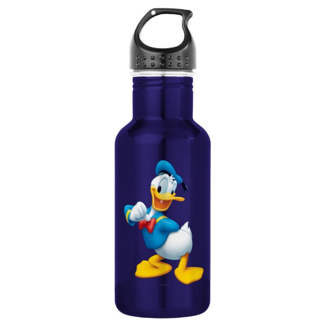 Donald Duck | Posing Water Bottle (Front)