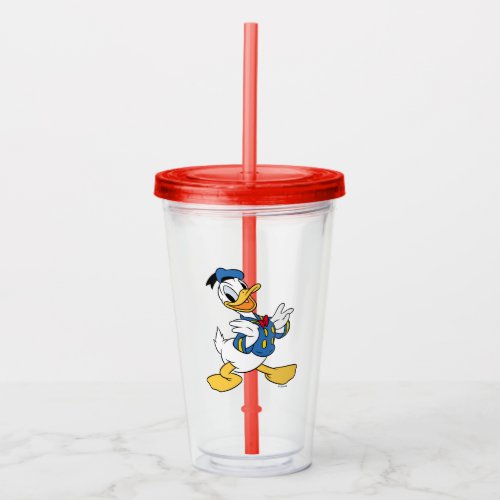 Donald Duck  Proud Pose Acrylic Tumbler