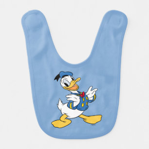 Donald Duck Proud Pose Baby Bib