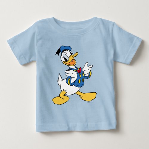 Donald Duck  Proud Pose Baby T_Shirt