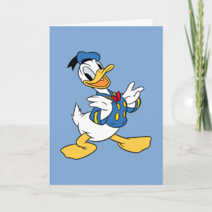 Donald Duck   Proud Pose Card